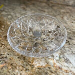 NWB- Gorham Crystal Bowl 8.5 Inch "Lady Anne" Signature Crystal Bowl